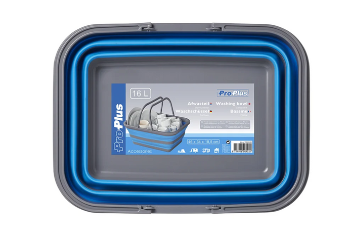 Складана дорожня миска ProPlus 370303V01 силіконова миска 16 л