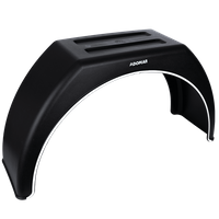 Крило причепа 14-17" DOMAR DK3110 арка колеса плоска 870/260мм