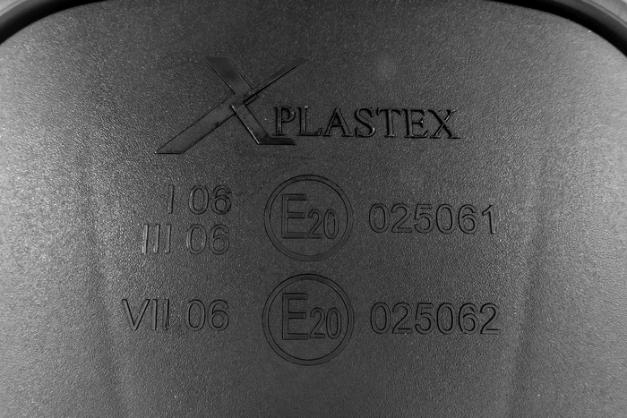 Універсальне панорамне дзеркало PLASTEX LP0200 190x140 мм