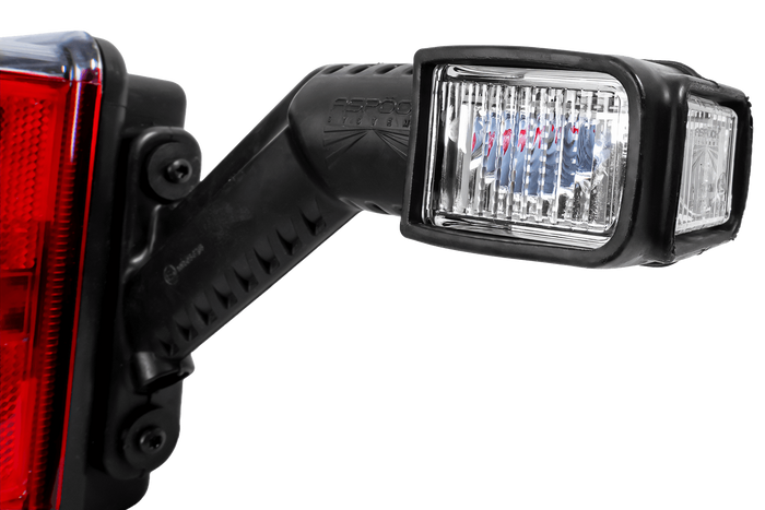 Lampy tylne ASPÖCK EUROPOINT III LED bajonet 7PIN ASS2 z rogiem 7 funkcji lewa+prawa